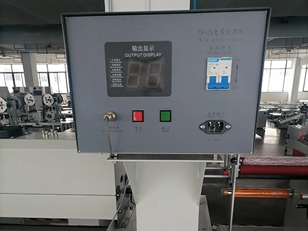 Fuente de alimentación y panel de control del tratador corona